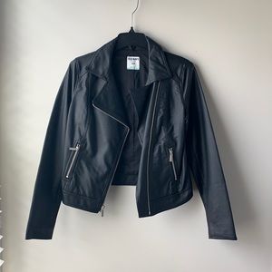 Old Navy Faux Leather Moto Jacket
